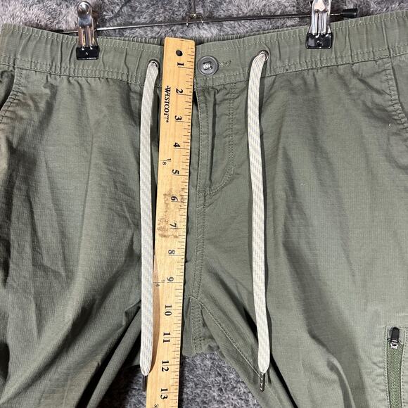 Vuori Pants Womens Medium Green Ripstop Drawstring Style VW401 Drawstring Light - Picture 5 of 8